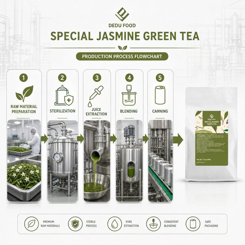Dayou International Brand Source Factory 500g Special Jasmine Green Tea