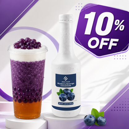 Dayou International Brand Source Factory 1.2 kg Blueberry Beverage Concentrate Juice For Bubble Tea