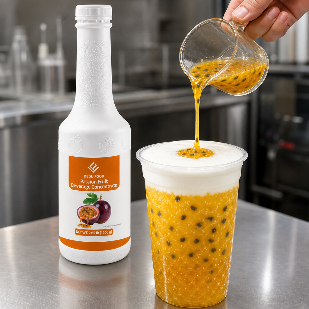 Dayou International Source Factory 1.2 kg Passion Fruit Beverage Juice For Bubble Tea