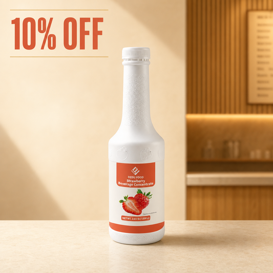 Dayou International Source Factory 1.2 kg Strawberry Fruit Beverage Juice For Bubble Tea
