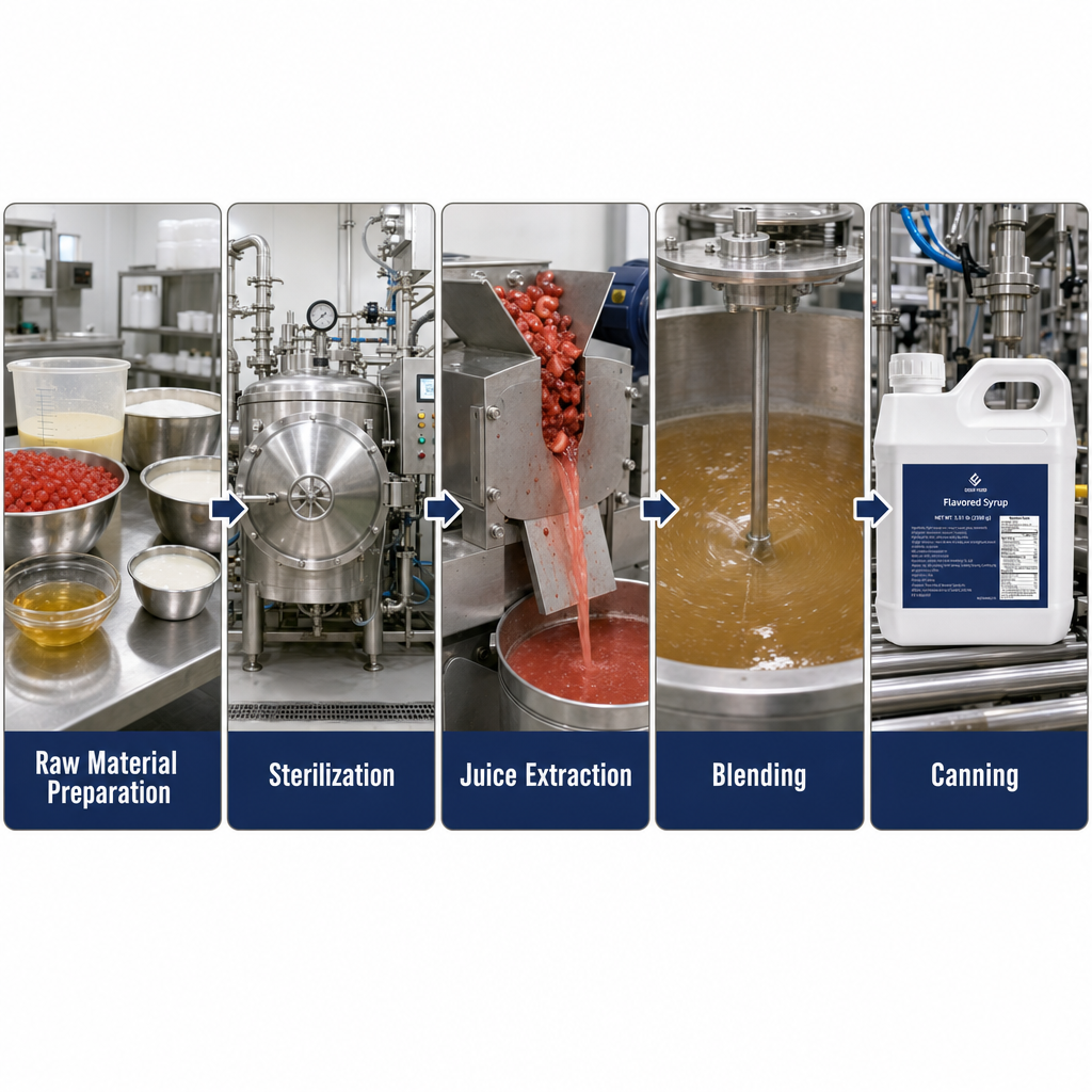 Dayou International Brand Source Factory 2.5 kg Flavored Syrup For Bubble Tea