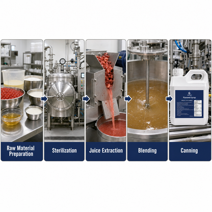 Dayou International Brand Source Factory 2.5 kg Flavored Syrup For Bubble Tea