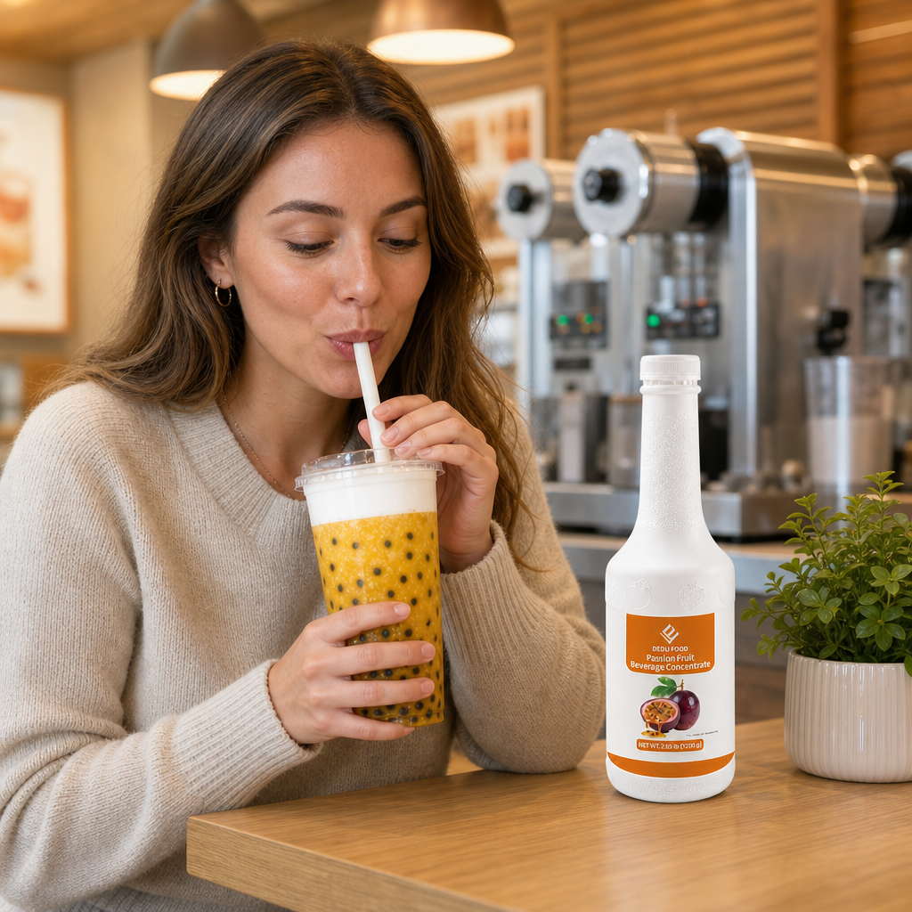 Dayou International Source Factory 1.2 kg Passion Fruit Beverage Juice For Bubble Tea