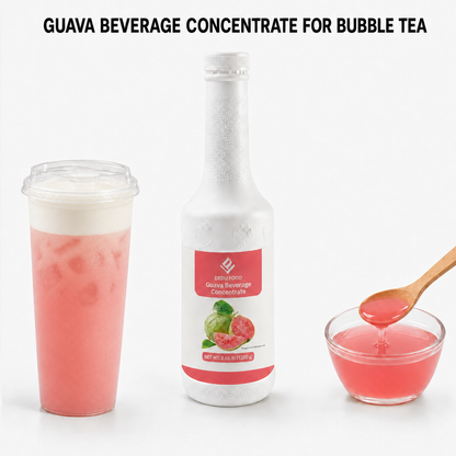 Dayou International Brand Source Factory 1.2 kg Guava Beverage Concentrate For Bubble Tea