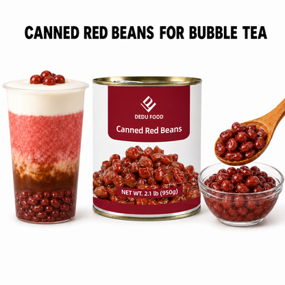 Dayou International Brand Source Factory 950g Canned Red Beans For Bubble Tea
