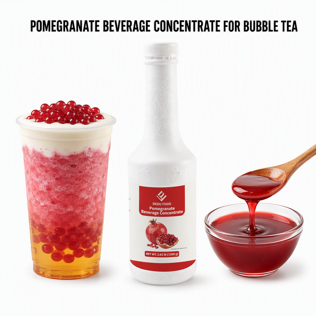 Dayou International Brand Source Factory 1.2 kg Pomegranate Beverage Concentrate Juice For Bubble Tea