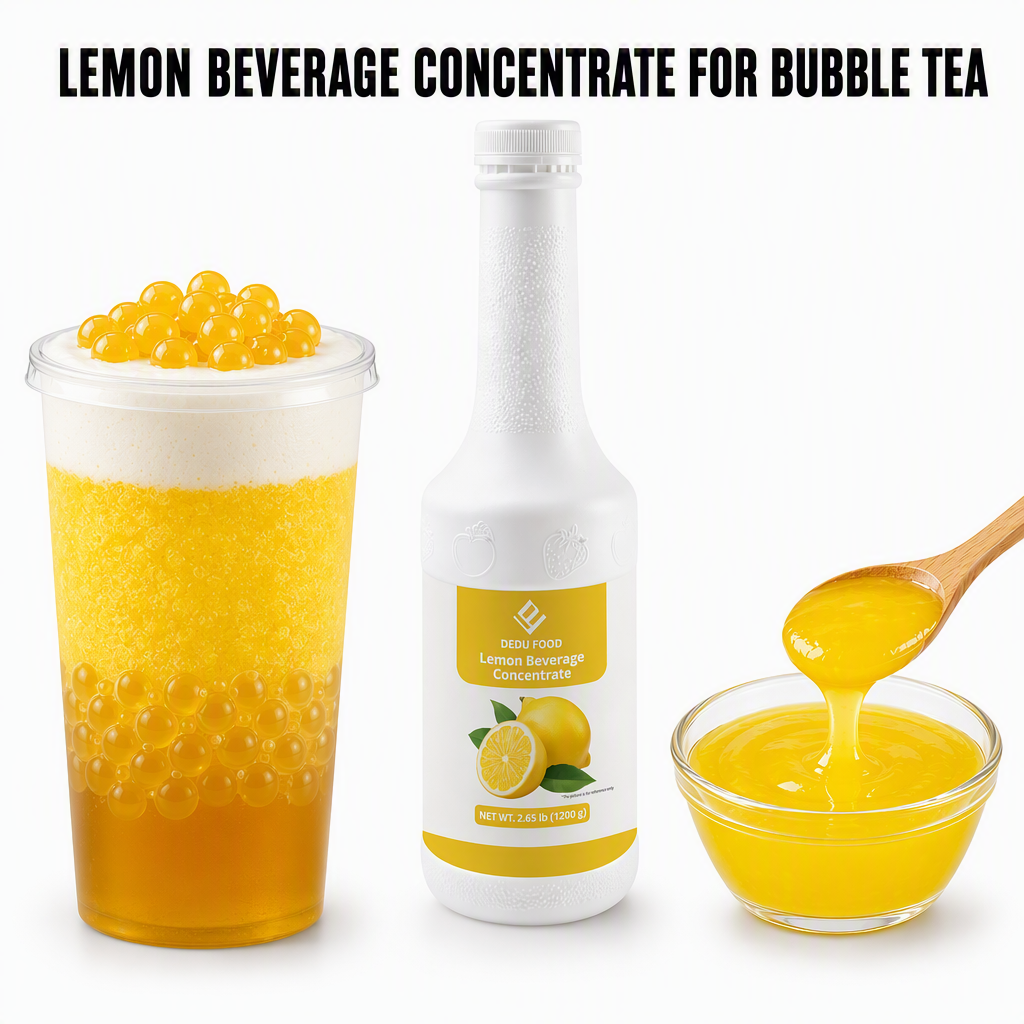Dayou International Source Factory 1.2 kg Lemon Beverage Concentrate Juice For Bubble Tea