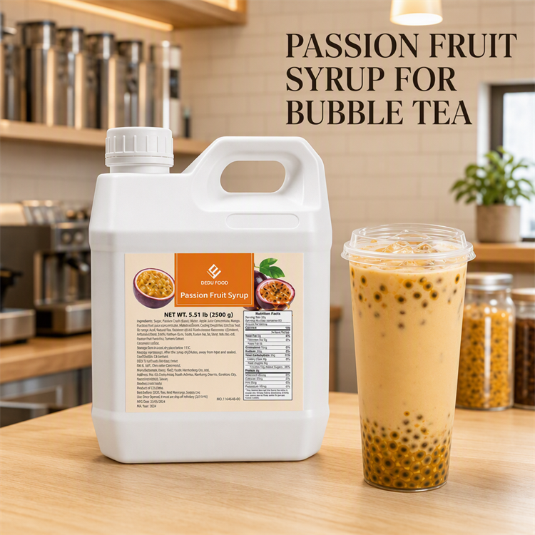 Dayou International Brand Source Factory 2.5 kg  Passion Fruit Syrup For Milk Tea Store