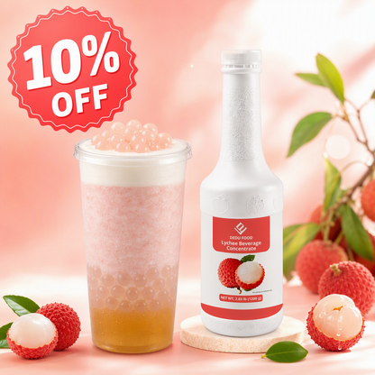 Dayou International Source Factory 1.2 kg Lychee Beverage Concentrate Juice For Bubble Tea