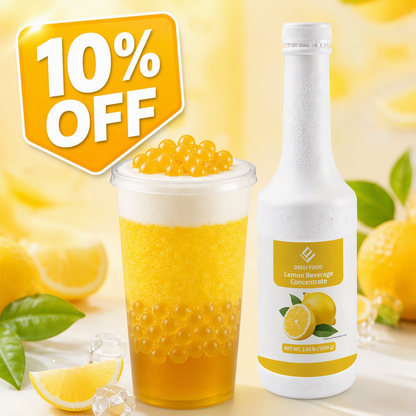 Dayou International Source Factory 1.2 kg Lemon Beverage Concentrate Juice For Bubble Tea