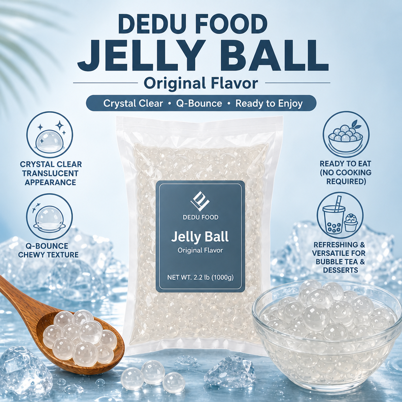 Dayou International Brand Source Factory 1000g Original Jelly Ball For Bubble Tea