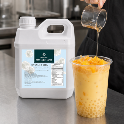 Dayou International Brand Source Factory 2.5 kg Rock Sugar Syrup For Bubble Tea
