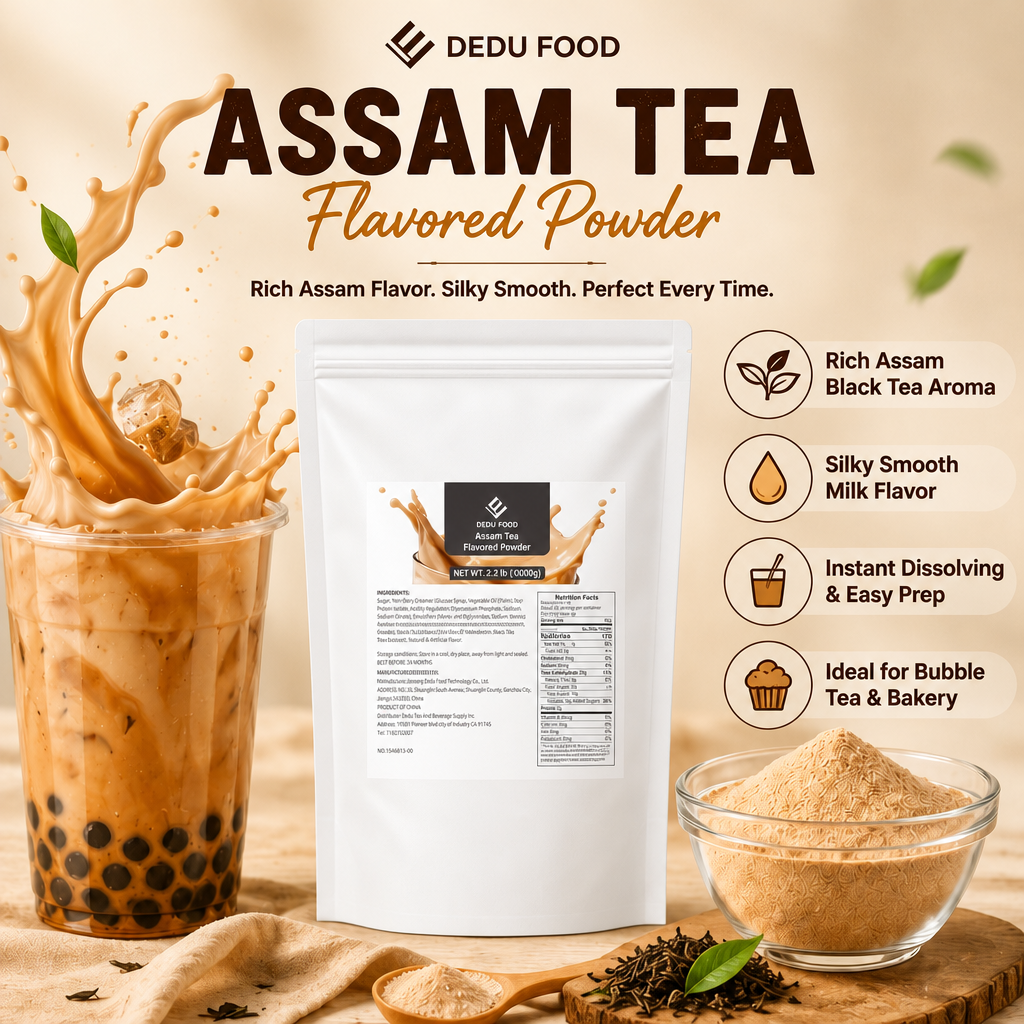 Dayou International Brand Source Factory 1000g Assam Milk Tea Powder For Bubble Tea