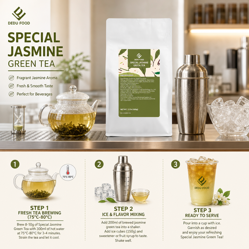 Dayou International Brand Source Factory 500g Special Jasmine Green Tea