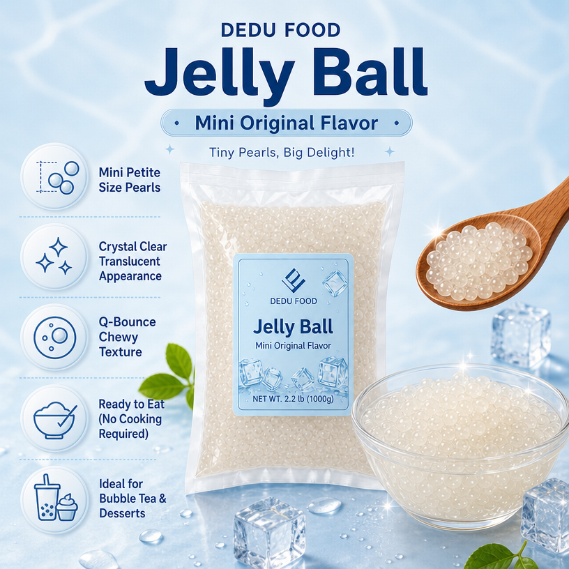 Dayou International Brand Source Factory 1000g Mini Original Jelly Ball For Bubble Tea