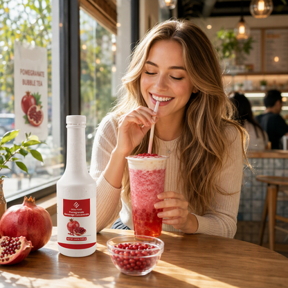 Dayou International Brand Source Factory 1.2 kg Pomegranate Beverage Concentrate Juice For Bubble Tea