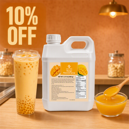 Dayou International Brand Source Factory 2.5 kg Mango Fruit Flavored Syrup For Bubble Tea