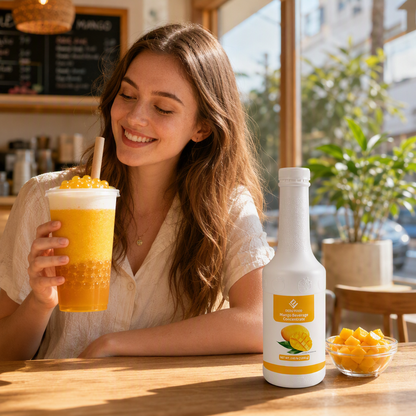 Dayou International Source Factory 1.2 kg Mango Beverage Concentrate Juice For Bubble Tea