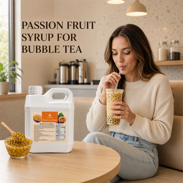 Dayou International Brand Source Factory 2.5 kg  Passion Fruit Syrup For Milk Tea Store