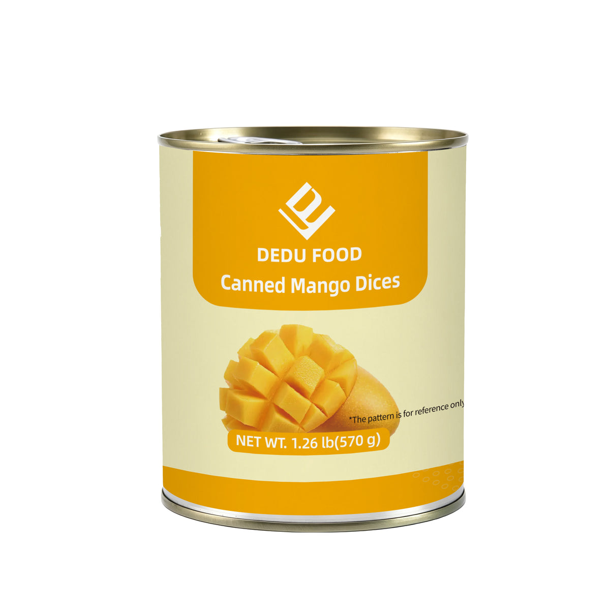 Dayou International Brand Source Factory 570g Canned Mango Dices For Bubble Tea