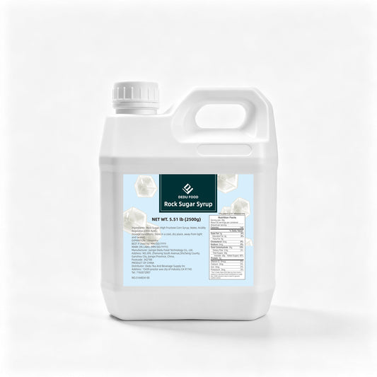 Dayou International Brand Source Factory 2.5 kg Rock Sugar Syrup For Bubble Tea
