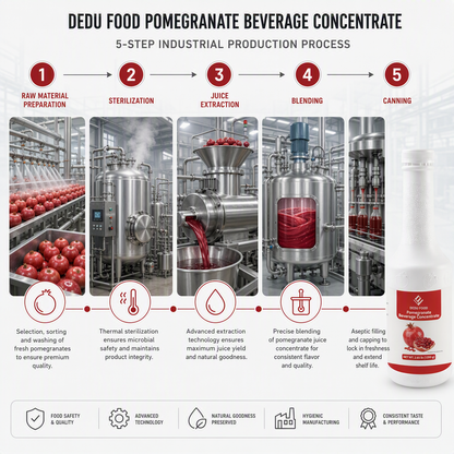 Dayou International Brand Source Factory 1.2 kg Pomegranate Beverage Concentrate Juice For Bubble Tea