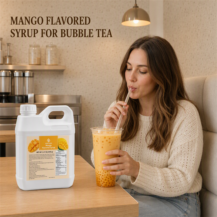 Dayou International Brand Source Factory 2.5 kg Mango Fruit Flavored Syrup For Bubble Tea