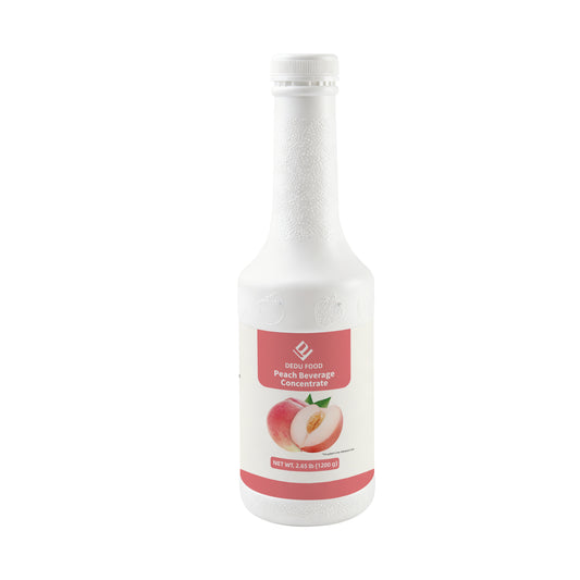 Dayou International Brand Source Factory 1.2 kg Peach Beverage Concentrate Juice For Bubble Tea