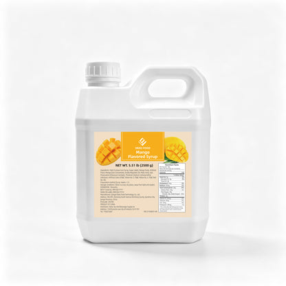 Dayou International Brand Source Factory 2.5 kg Mango Fruit Flavored Syrup For Bubble Tea