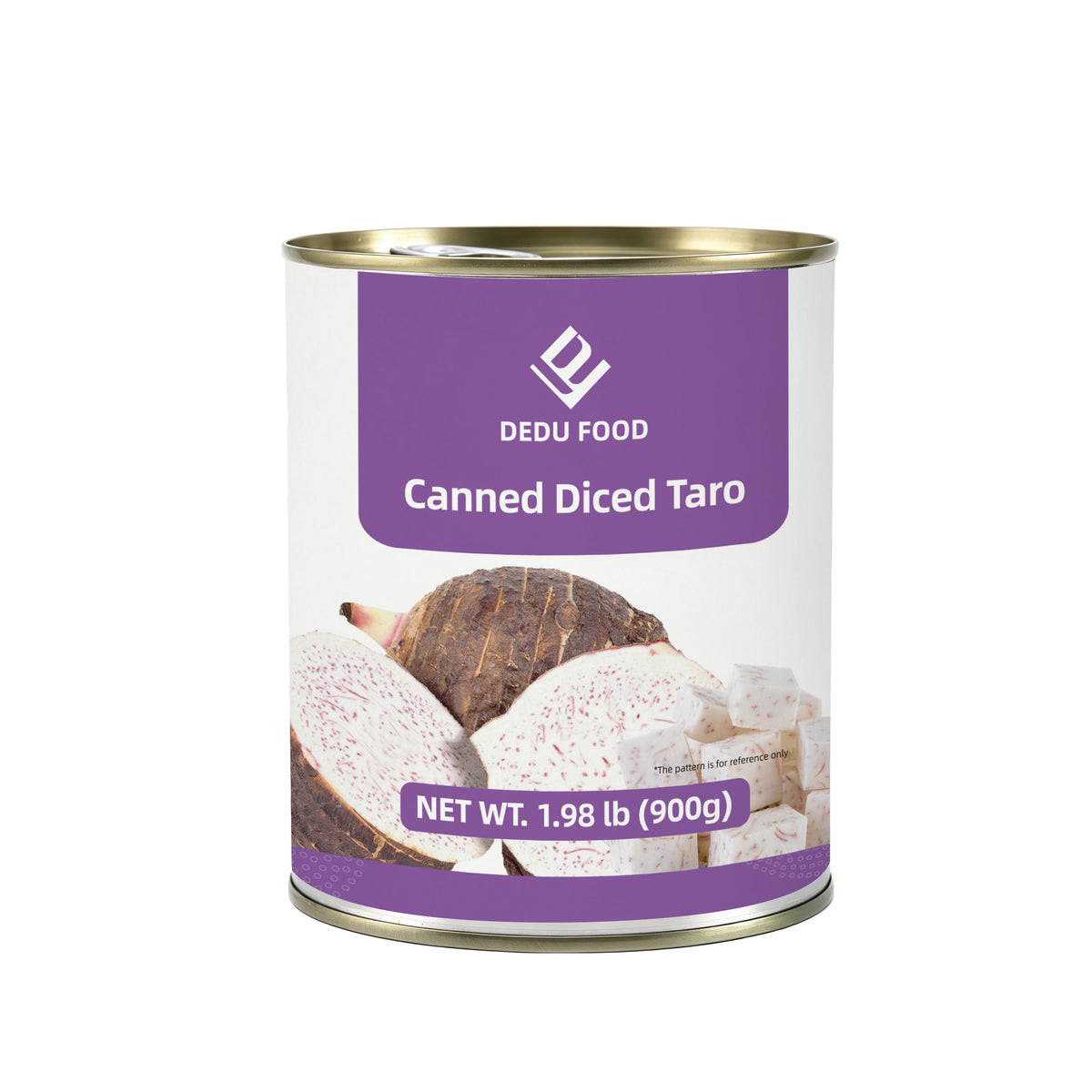 Dayou International Brand Source Factory 900g Canned Diced Taro For Bubble Tea